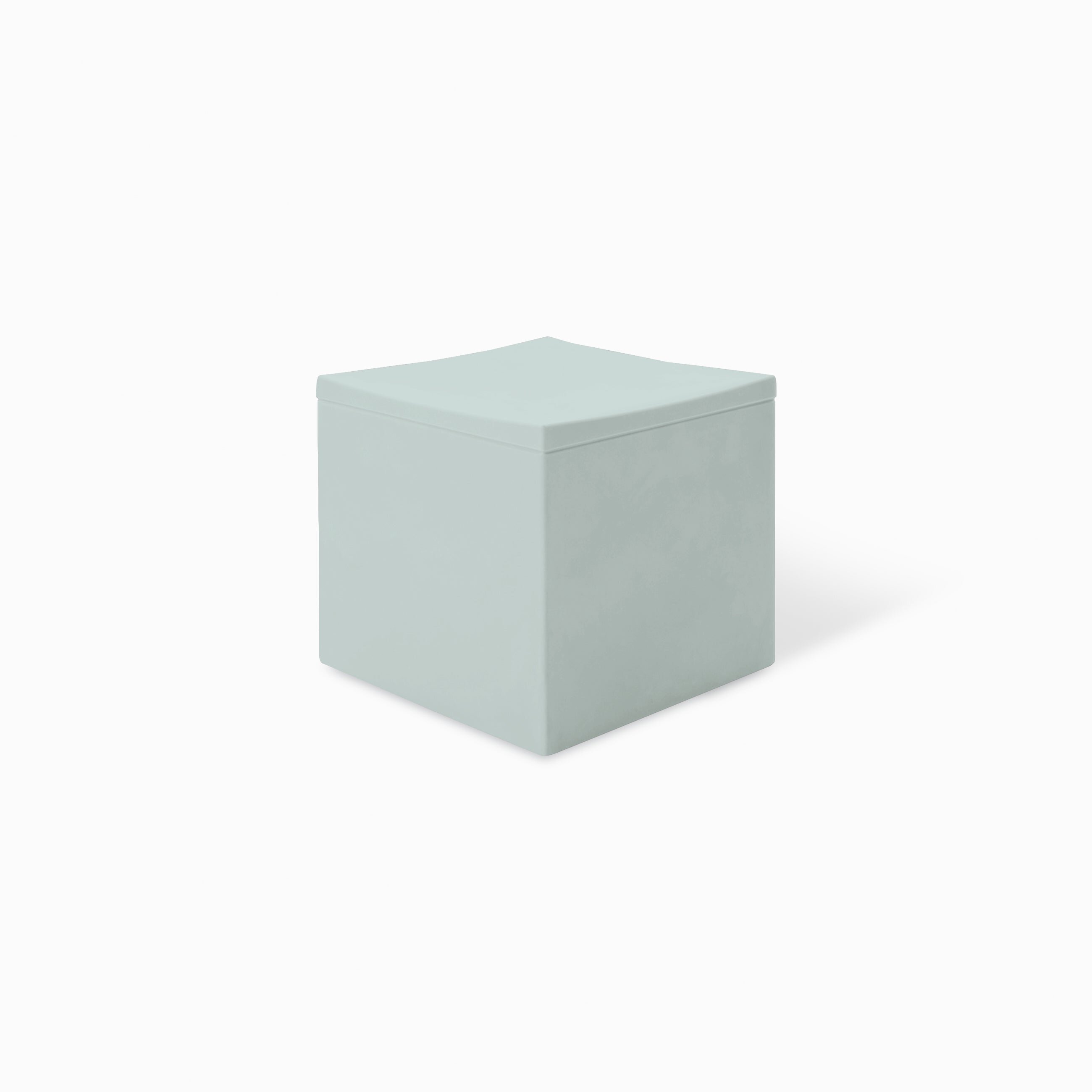 Lounge Cube Stool by Serralunga Furniture Stool